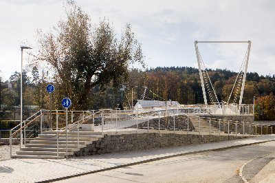 Lávka pro pěší přes řeku Otavu, Písek